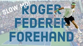 Roger Federer Forehand Slow Motion HD || And More!