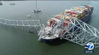 2 bodies recovered, 4 still missing after Baltimore bridge collapse