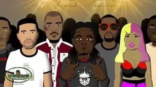 Lil Wayne vs Young Thug - Rap Battle (LT Animated Cartoon)