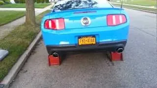 2012 mustang 5.0 borla s type axle back exhaust