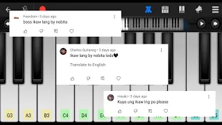 Ikaw Lang - Nobita • Perfect Piano App • Tutorial • Mobile/Phone