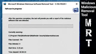 How to Find & Use Windows Built-in Malicious Removal Tool (MRT)
