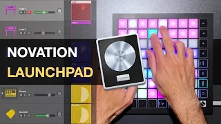 Novation Launchpad X with Logic Pro X Live Loops