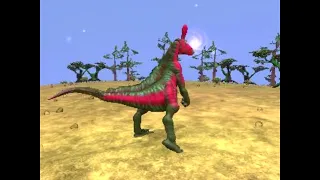 [Spore] Dinosaur of Fight - Velociraptor vs Tsintaosaurus