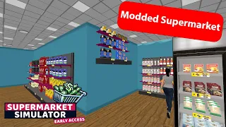 Adding Free Item Placement With This New Mod in Modded Supermarket Simulator! (E78)