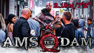 GIANT KRATOS 2.18M/7'2" AMSTERDAM (THE DUTCH GIANT AS GOD OF WAR)