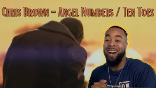THE GOAT 🐐🔥🔥  Chris Brown - Angel Numbers / Ten Toes (Official Video) | Reaction