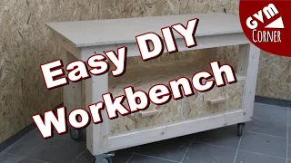 Einfache und günstige Werkbank selber bauen / Easy DIY Workbench