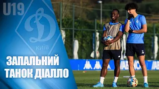 ДИНАМО U19: перед матчем із ДЕПОРТІВО, танок ДІАЛЛО