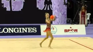 Melitina Staniouta (BLR) - Ball Final - 2014 World Rhythmic Gymnastics Championships