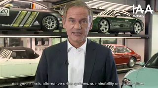 Oliver Blume shares his expectations for the new IAA Mobility