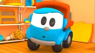 Leo the Truck and the Vacuum Cleaner: Cars and Trucks for Kids