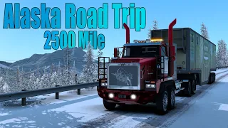 Long Delivery | Washington to Alaska | Western Star® 6900 | American Truck Simulator | Logitech G29