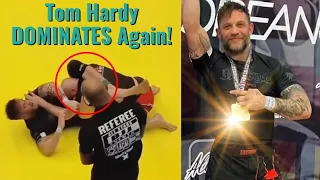 Tom Hardy DOMINATES BJJ Tournament 2023! Competition Footage and Analysis!