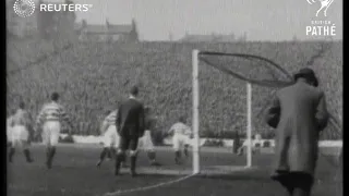 FOOTBALL / SCOTLAND: Scottish Cup Final between Celtic and Glasgow Rangers (1928)