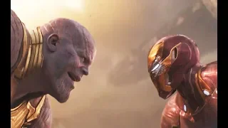 Avengers Infinity War "Thanos vs Iron Man" Español Latino (HD)