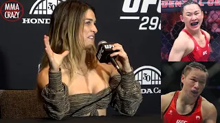 Mackenzie Dern Predicts Zhang Weili vs. Yan Xiaonan for UFC 300