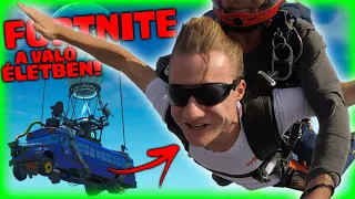 Kiugrottam a "Battle Bus"-ból a VALÓSÁGBAN!🤯 +Haj Reveal!😏