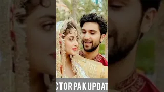 𝐒𝐚𝐣𝐚𝐥 & 𝐀𝐡𝐚𝐝 Romantic Love Story End #sajalaly #ahadrazamir #sajalali #shorts #yakeenkasafar #shorts