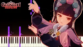 The Divine Damsel of Devastation - Genshin Impact Story Teaser | [Piano Cover] (Synthesia)「ピアノ」