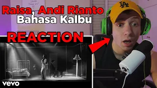REACTION - Raisa, Andi Rianto - Bahasa Kalbu (First Time Hearing)