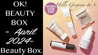 SPOILERS.  OK! BEAUTY BOX ~April 2024~ Beauty Box. FULL-REVEAL.