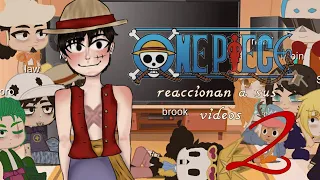 🍄one piece reaccionan a videos parte 2 (lawlu)🍄