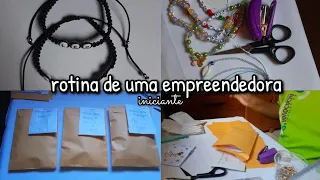 ROTINA DE UMA EMPREENDEDORA🛍🏃‍♀️ #1