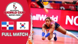 Dominican Republic 🆚 Korea - Full Match | Women’s Volleyball World Cup 2019