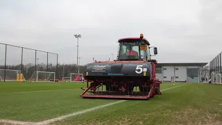 Manchester United Carrington Deep Tine Aeration