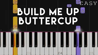 Build Me Up Buttercup - The Foundations  | EASY Piano Tutorial