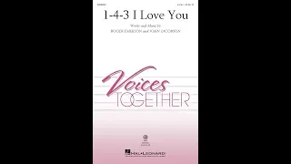 1-4-3 I Love You (2-Part Choir) - by Roger Emerson & John Jacobson