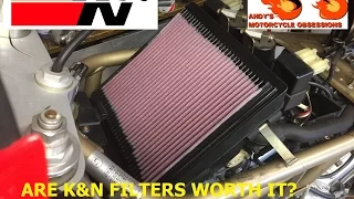 K&N Air filters, do they work? Are they worth it?