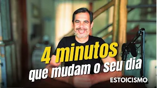 Aprenda em 4 minutos um MÉTODO ESTOICO para MUDAR o seu DIA | ESTOICISMO Prof. Gianini Cochize