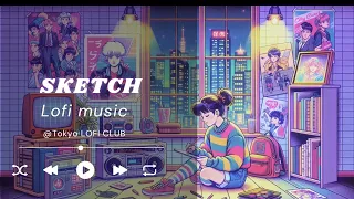 80’s Japanese 🎧 LOFI music - " Sketch " [ Chill / To Work / Study To ]