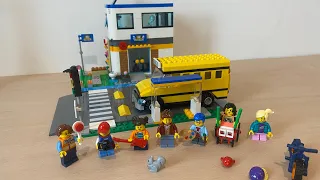 LEGO SPEED BUILD - LEGO City School Day Set 60329