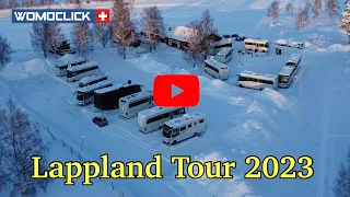 Lappland Tour 2023 - 3400 km auf Schwedens Strassen und bei der  Norrsken Lodge