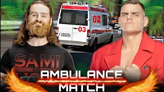 WWE 2K24 - Ambulance Match - Sami Zayn VS Gunther | WWE King of the Ring