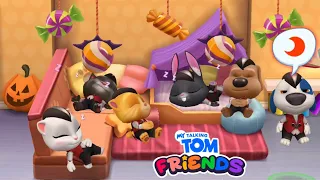 Midnight Cape, Midnight Hair Halloween Dress - My Talking Tom Friends Gameplay Episode 231