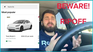 Renting a TESLA for Uber is a SCAM