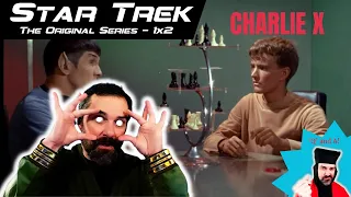 FIRST TIME WATCHING Star Trek: The Original Series CHARLIE X (S1xE2 Reaction)