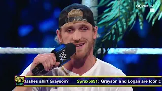 LA Knight & Logan Paul Intense Promo – WWE Smackdown 6/30/23 (Full Segment)