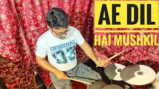 Ae Dil Hai Mushkil - Jubin Nautiyal | Drums cover by Pradip Kumar Saha.   #live_show