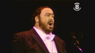 Luciano Pavarotti at the San Diego Sports Arena 1985