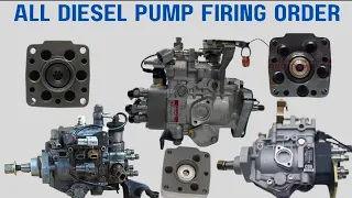 How to fuel injector pump firing order / All diesel pump firing order