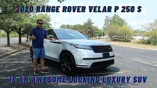 2020 Range Rover Velar P250 S is an awesome looking luxury SUV | Matt the car guy