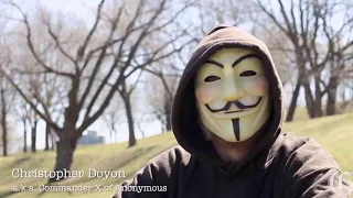 Fugitive Hacker Commander X Removes the Mask of Anonymous online video cutter com