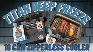 Here's Why The Arctic Zone- TITAN Deep Freeze 16 Can Zipper-less Cooler My Favorite Lunchbox!