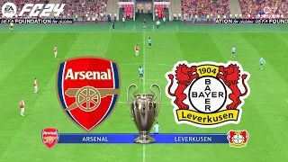 FC 24 | Arsenal vs Bayer 04 Leverkusen - UEFA Champions League Final - PS5™ Gameplay