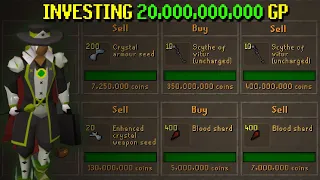 I INVESTED 20B INTO THE RUNESCAPE ECONOMY - HERE ARE THE RESULTS